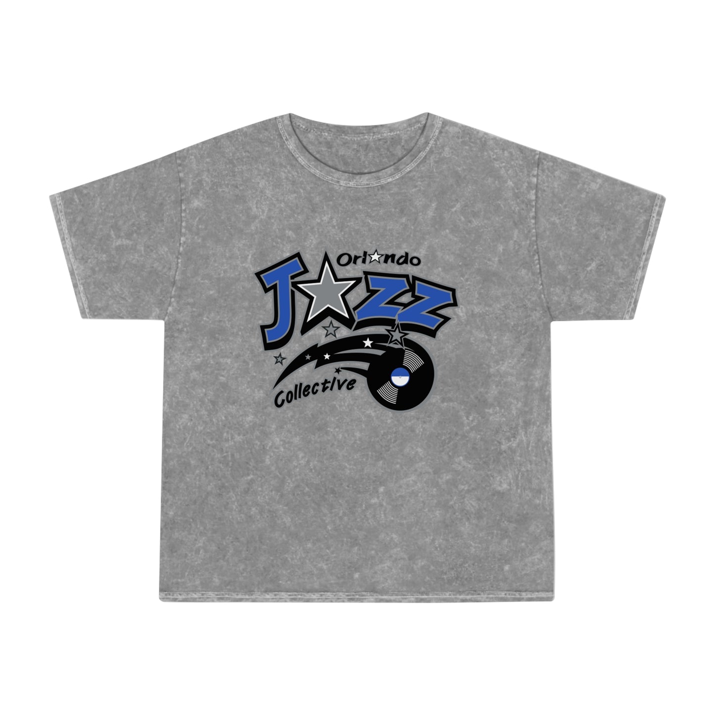 Unisex Mineral Wash T-Shirt - Orlando Jazz Collective Graphic Tee